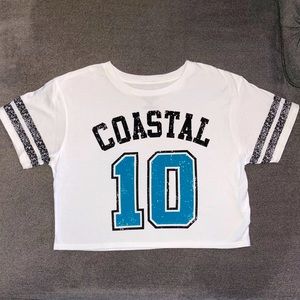 Coastal Carolina Cropped T-shirt